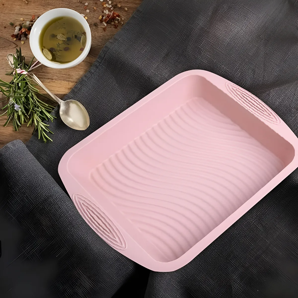 ASADERA DE SILICONA CUADRADA 24x24x3,5cm