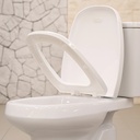 TAPA INODORO CIERRE SUAVE CUADRADO