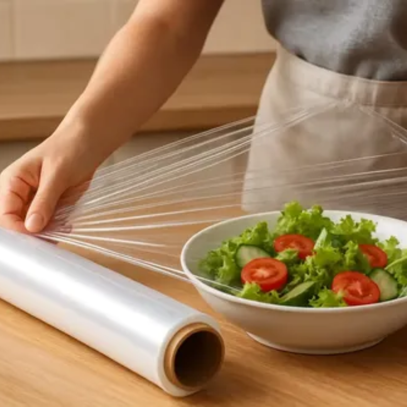 ROLLO FILM DE PVC 45cm x 100mts