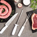 CUCHILL Y CHAIRA BLANCO