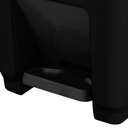 BASURERO CON PEDAL DE 15lts - NEGRO