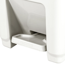 BASURERO CON PEDAL DE 15lts - BEIGE