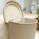 BASURERO PARA MESADA DE 2,5lts - BEIGE