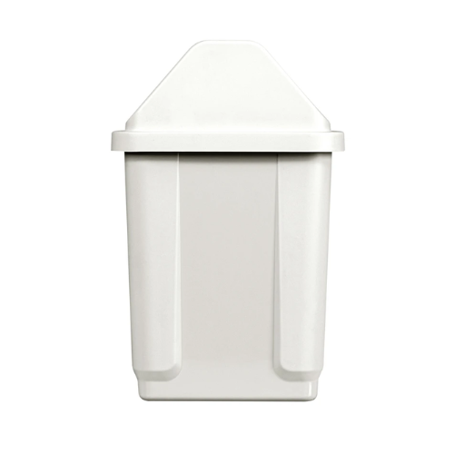 BASURERO CON TAPA VAIVEN DE 5lts - BEIGE