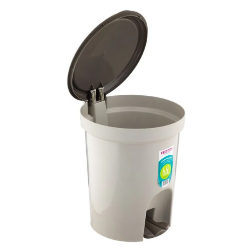 BASURERO CON PEDAL DE 6,6lts - BEIGE