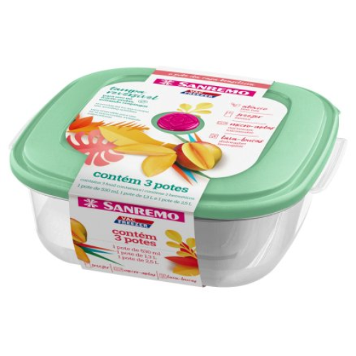 SET DE 3 TAPERS CUADRADOS