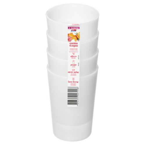 SER DE 4 VASOS DE 270ML