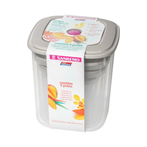 SET DE 5 TAPERS CUADRADOS ALTOS