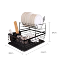 ESCURRIDOR DE PLATOS 2 NIVELES C/BANDEJA