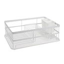 ESCURRIDOR DE PLATOS BLANCO C/BANDEJA