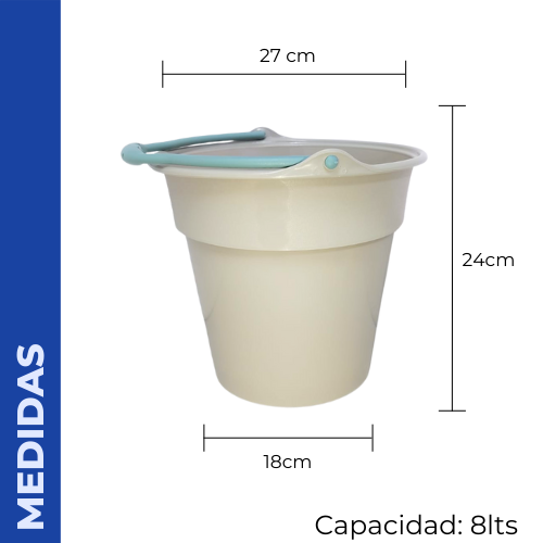 BALDE C/ASA 8lts