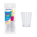 VASO 200ml TRANSPARENTE PS PAQ. X10 UNID