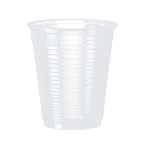 VASO DESCARTABLE DE 180ml TRANSPARENTE PP (100 UN)