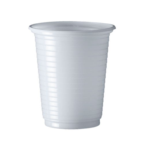 VASO DESCARTABLE DE 80ml BLANCO PS (100 UN)