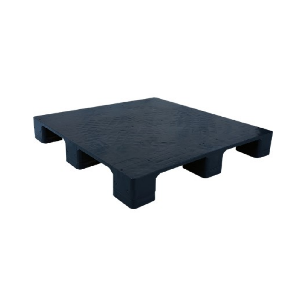 PALLET SMART ECO CALADO NEGRO 4 ENTRADAS  (120x100x15cm)
