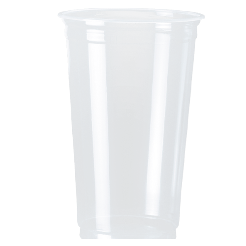 VASO BIO DE 550ml TRANSPARENTE PP (50 UN)