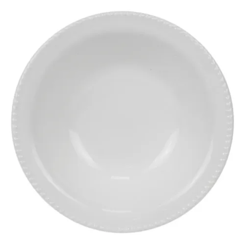 *PLATO HONDO DE 20.5cm - PERLA