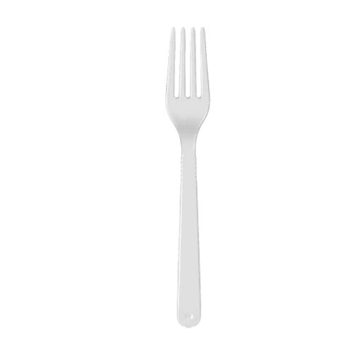 TENEDOR FUERTE BLANCA 18 CM PS PAQ. X 50 UNID