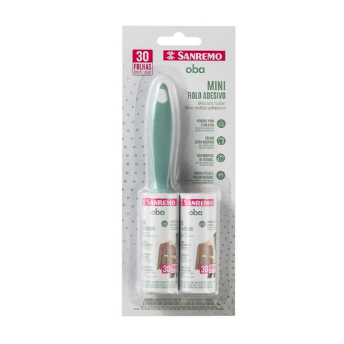 RODILLO ADHESIVO 30 HOJAS C/REPUESTO