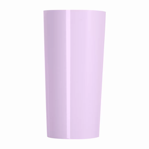 VASO LARGO 340ml LILA PS PAQ. X10 UNID