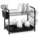 ESCURRIDOR DE PLATOS 2 NIVELES C/BANDEJA