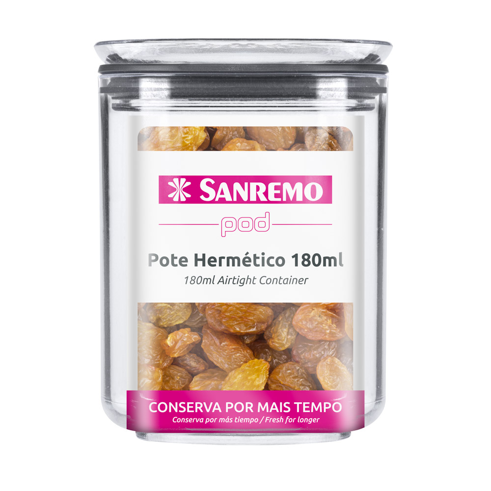 POTE CRISTAL CON TAPA 180ML