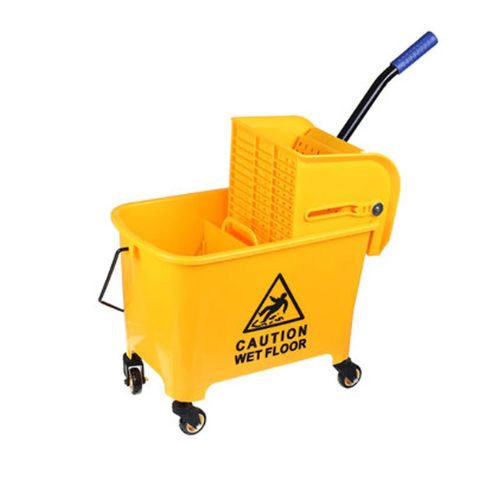 BALDE 20L C/RUEDAS Y PRENSA MOPA 63 x 27 x 67cm