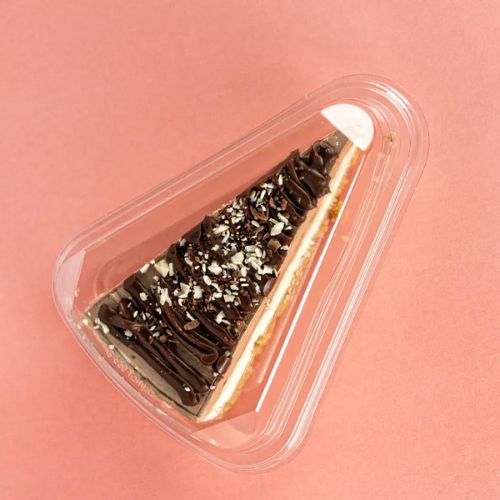 ESTUCHE C/TAPA TRIANGULAR PET