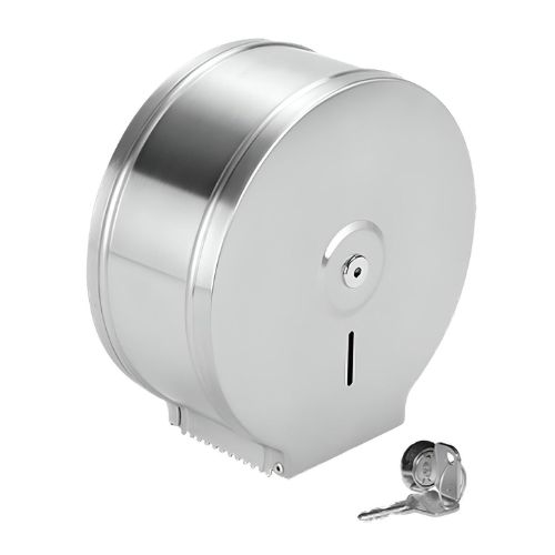 DISPENSADOR PAPEL  ACERO INOX.