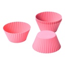 MOLDE DE SILICONA CUPCAKE (6un)
