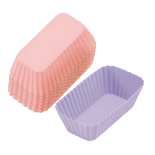 MOLDE DE SILICONA MINI BUDIN RECT. (6un)