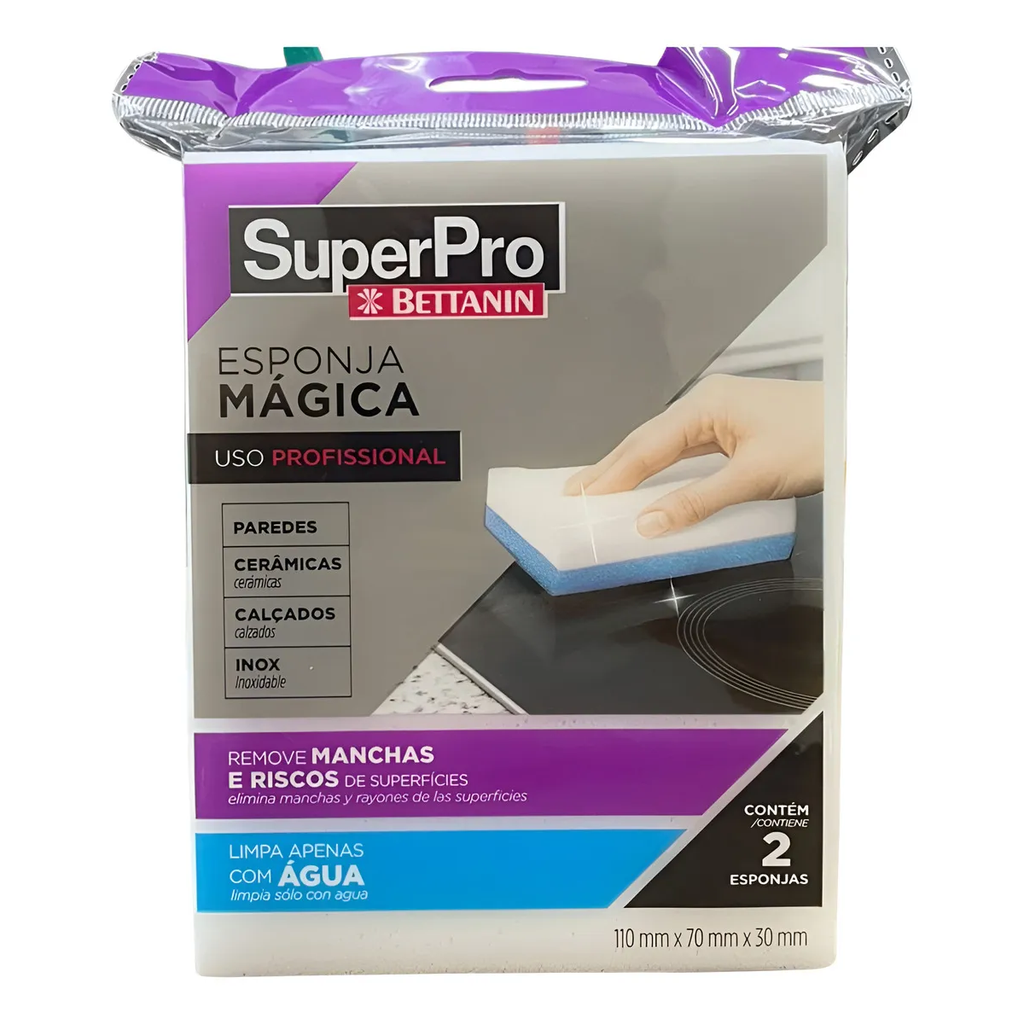 ESPONJA MAGICA - 2 UNIDADES
