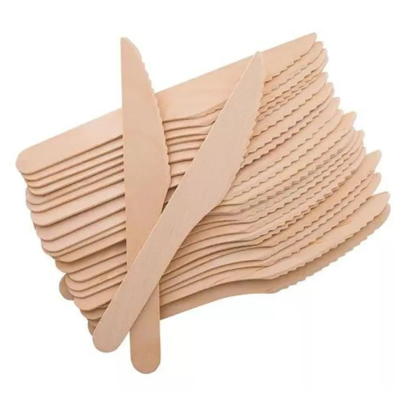 (NO USAR)CUCHILLO DE MADERA 16,5cm (100 unid.)