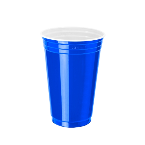VASO AMERICANO DE 300ml PP AZUL (25 UN)