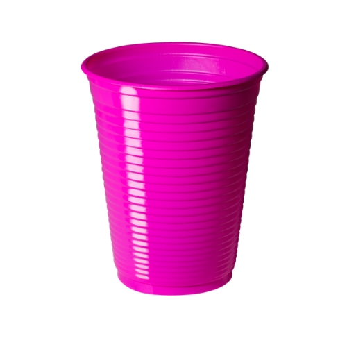 VASO DESCARTABLE DE 200ml PP ROJO (50 UN)