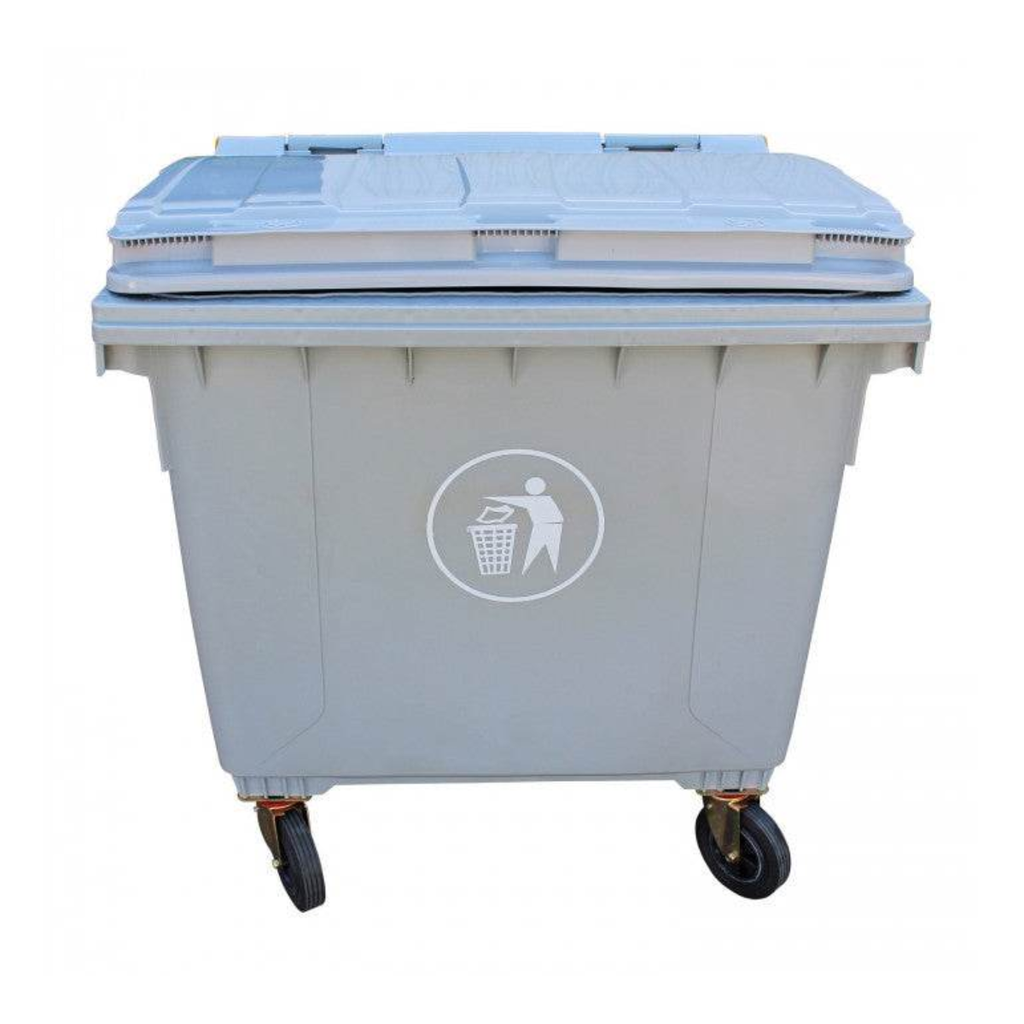 CONTENEDOR P/BASURA 660LTS GRIS ARMADO