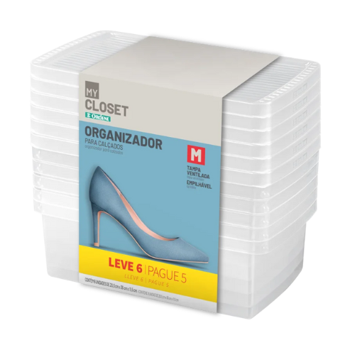 SET CAJAS DE ZAPATOS - M / OFERTA 6 X 5