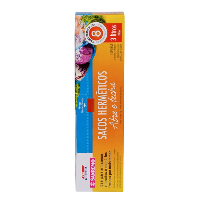 *BOLSA HERMETICA VAC C/CIERRE 3L (8un)