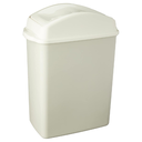 BASURERO CON TAPA VAIVEN DE 20,5lts - BEIGE