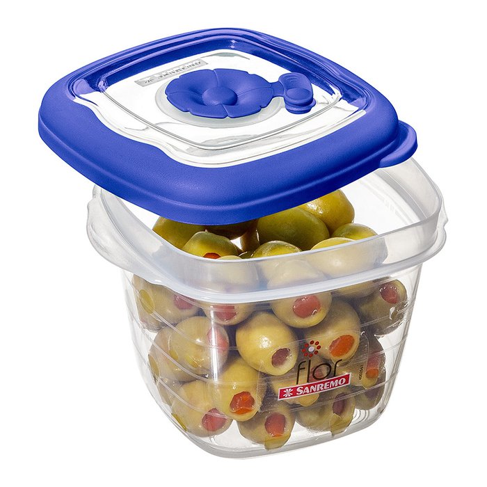 TAPER CUADRADO 450ML - AZUL