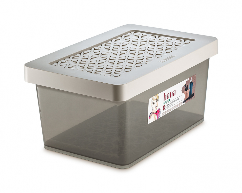 *CAJA ALTA MULTIUSO Med. 8.5L BEIGE HANA