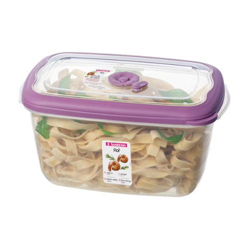 *TAPER RECTANGULAR 2300ML - VIOLETA