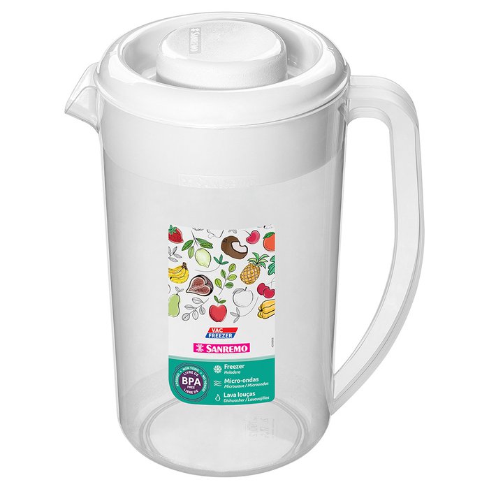 JARRA PLASTICA LISA 2000ml