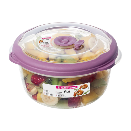 *TAPER REDONDO 1100ML - VIOLETA