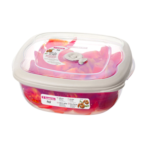 *TAPER CUADRADO 2700ML - GRIS