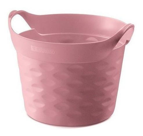 *CESTO FLEXIBLE RED 3lts ROSA