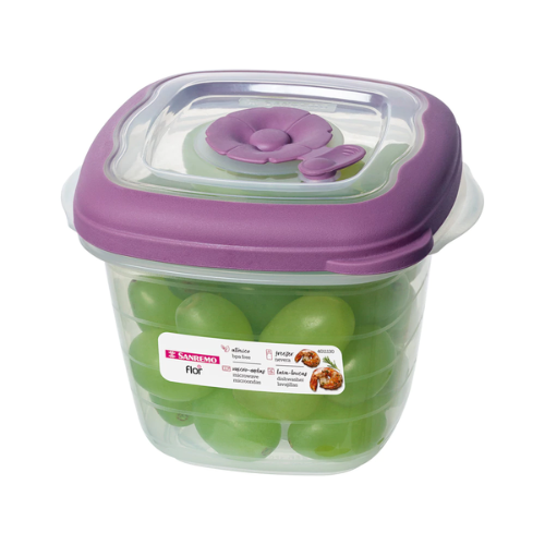 *TAPER CUADRADO 450ML - VIOLETA