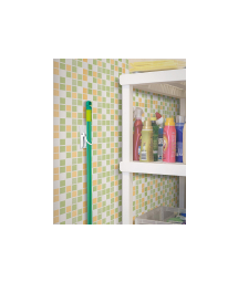 *GANCHO P/ESCOBA P/PARED C/ADHESIVO