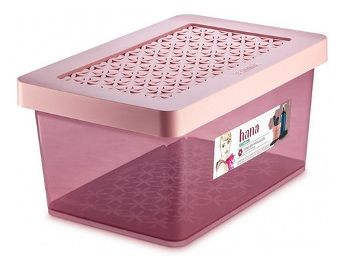 *CAJA ALTA MULTIUSO Med. 8.5L ROSA HANA