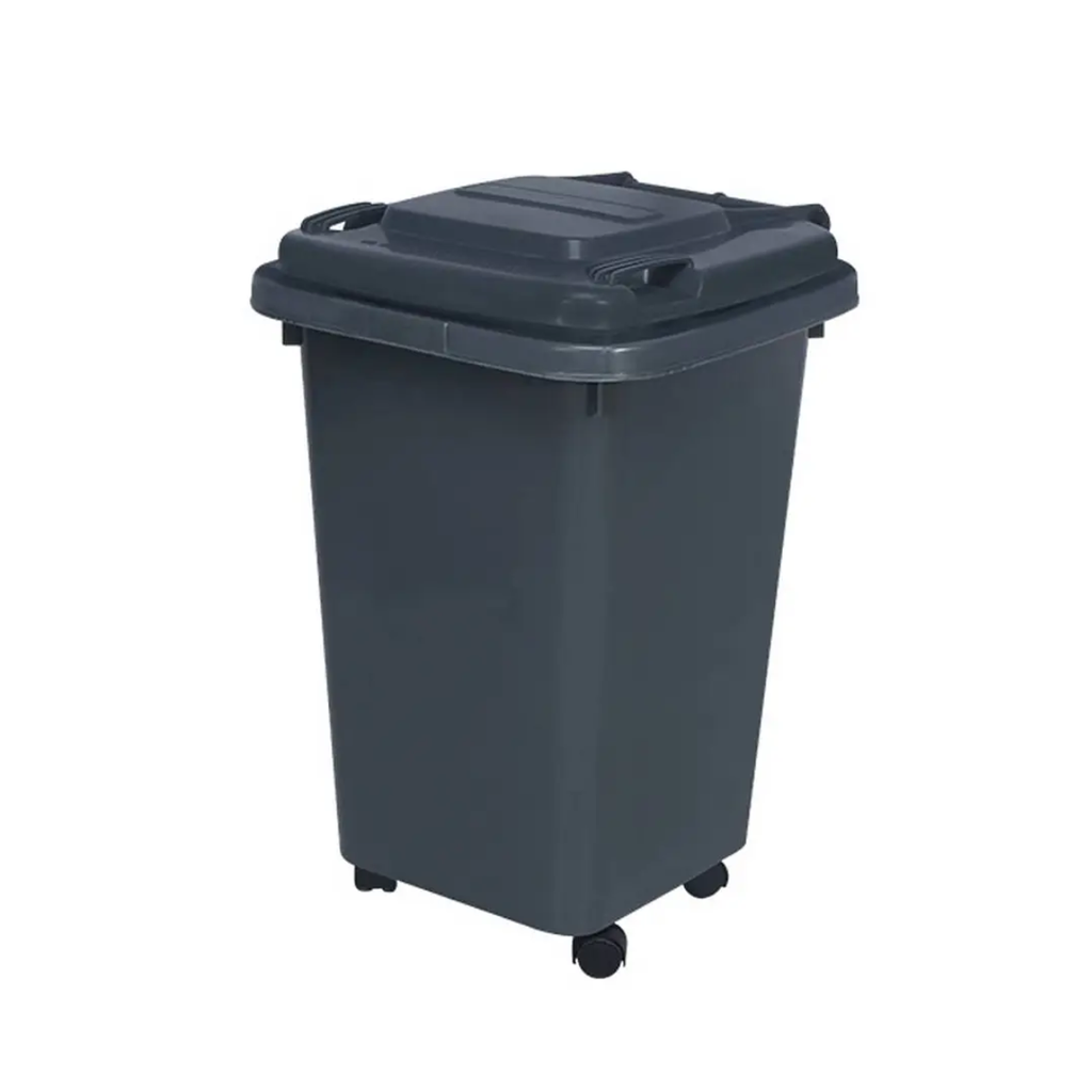 CONTENEDOR P/RESIDUO 50L GRIS ARMADO